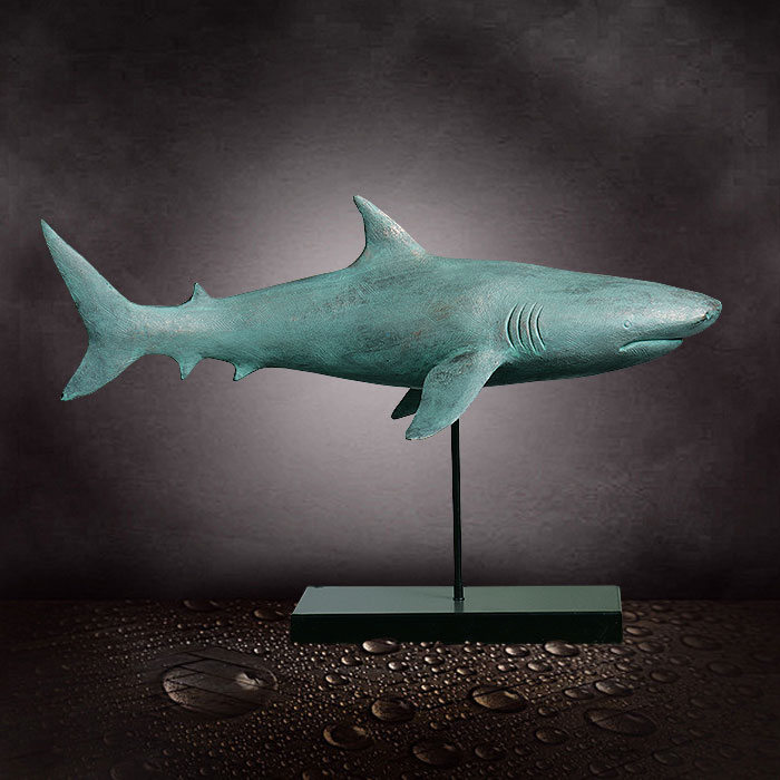 鲨鱼摆件